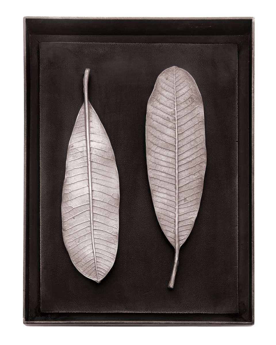 Champa Leaf Shadow Box